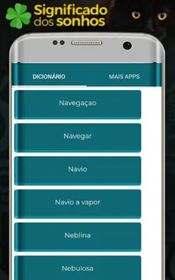 Significado dos sonhos - livro android App screenshot 0
